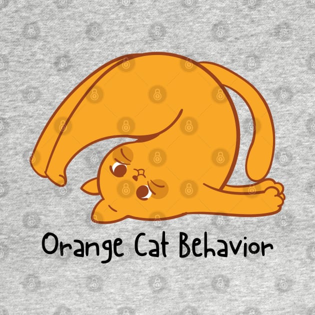 Orange Cat Behavior by Purrrfect Spot